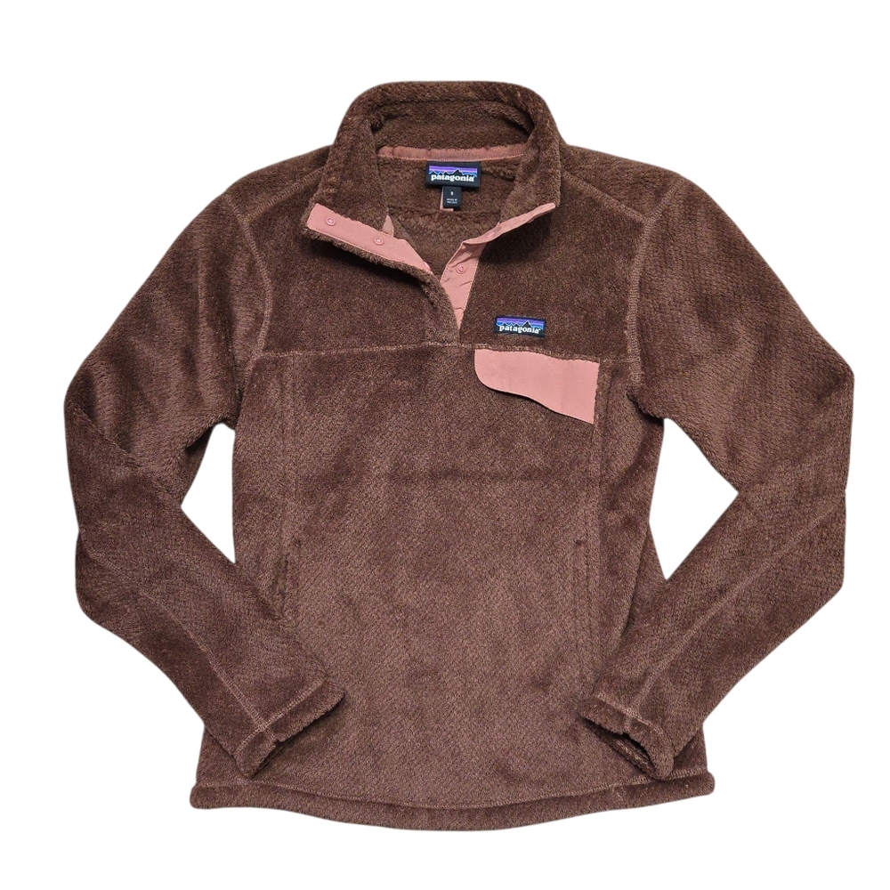 Patatgonia Re-Tool Snap-T Fleece Pullover Jacket Brown